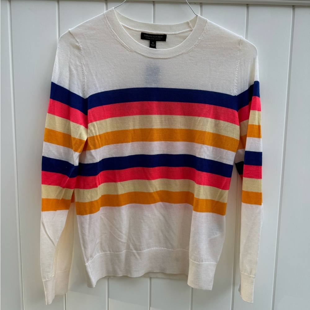 Banana Republic Multicolor Striped Sweater